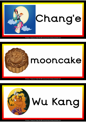 Chinese Moon Festival flashcards