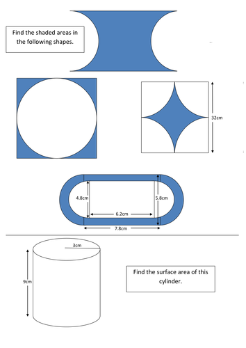 Differentiated circles worksheet | Teaching Resources
