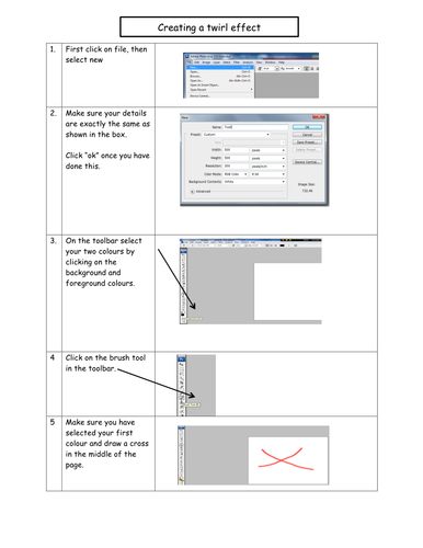 Creating special effects with Photoshop