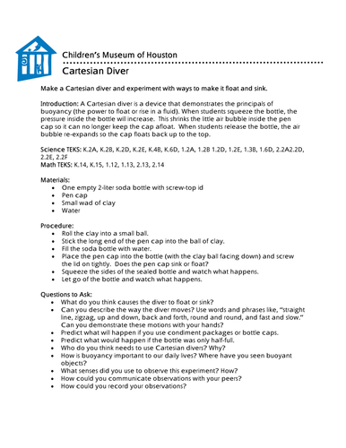 Cartesian Diver
