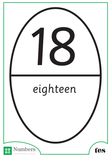 Rugby Ball Numbers – 16-20