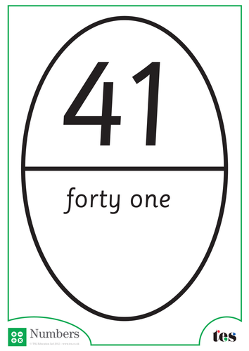 Rugby Ball Numbers – 41-45
