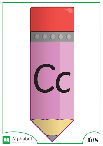 The Letter C - Pencil Theme