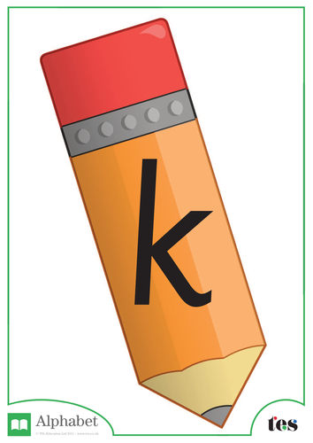 The Letter K - Pencil Theme