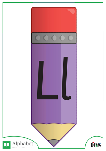The Letter L - Pencil Theme