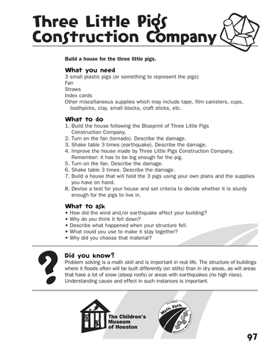 Three Little Pigs Construction Company