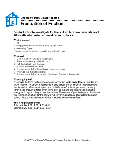 Frustration of Friction