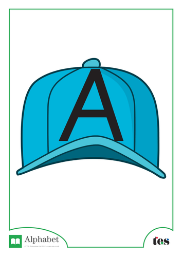 A-Z Classroom Display - Clothing Theme