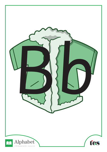 The Letter B - Clothing Theme