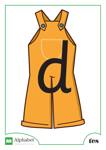 The Letter D - Clothing Theme