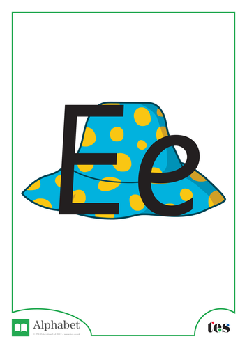 The Letter E - Clothing Theme