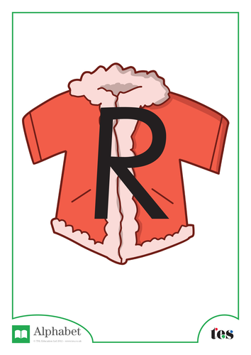 The Letter R - Clothing Theme