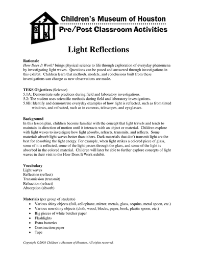 Light Reflections