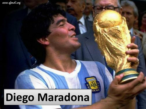 FAMOUS PEOPLE - Diego Maradona