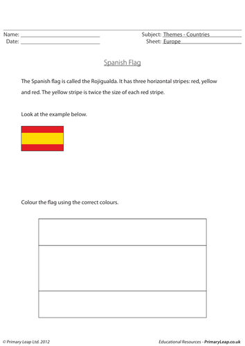 Flag of Spain