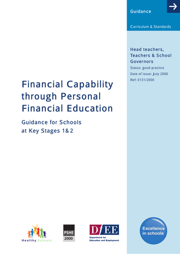 Financial Capability -Personal Financial Education