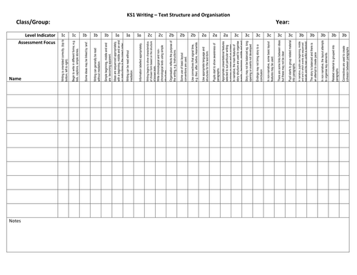 KS1 Group Writing Assessment