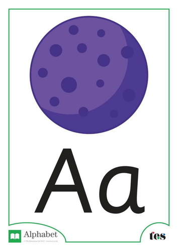 A-Z Classroom Display - Space Theme