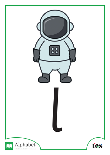 The Letter L - Space Theme