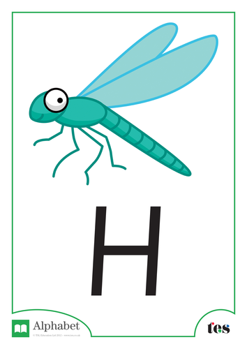 The Letter H - Minibeasts Theme