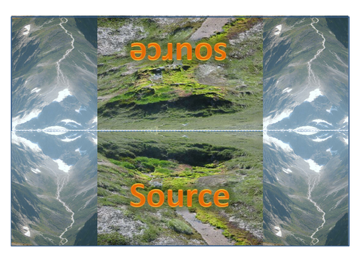 Rivers Table Name Cards