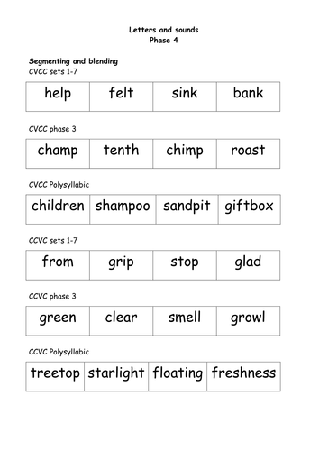 Letters And Sounds Phase 2 3 4 5 Assessment Teaching Resources