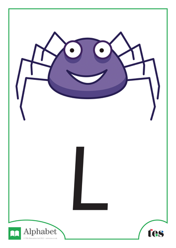 The Letter L - Minibeasts Theme