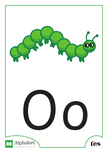 The Letter O - Minibeasts Theme