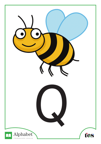 The Letter Q - Minibeasts Theme