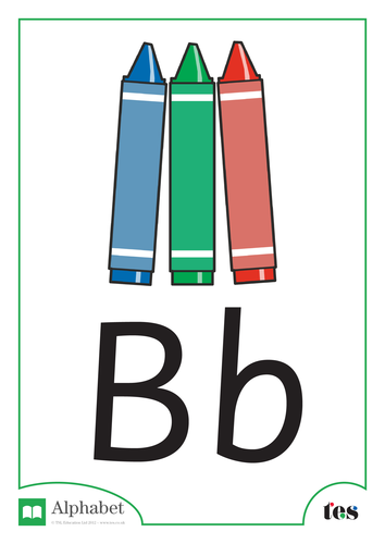 The Letter B - School Theme