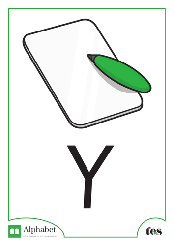 The Letter Y - School Theme