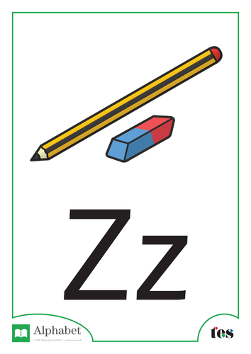 The Letter Z - School Theme