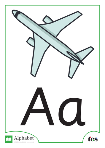 A-Z Classroom Display - Transport Theme