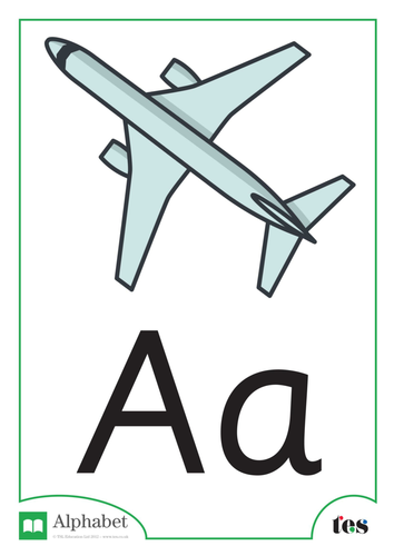 The Letter A - Transport Theme