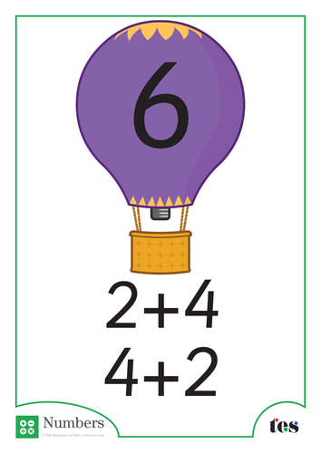 Additions Sheets (total 6) Balloon Theme