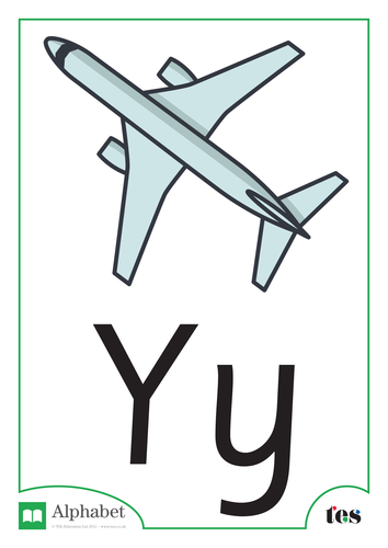 The Letter Y - Transport Theme