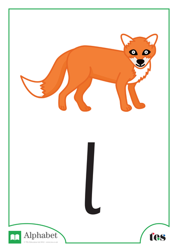 The Letter L - Nocturnal Animals Theme