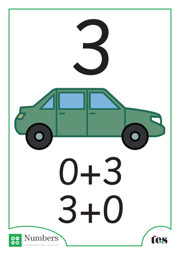 Additions Sheets (total 3) Cars Theme | Teaching Resources