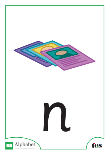 The Letter N – Toys Theme