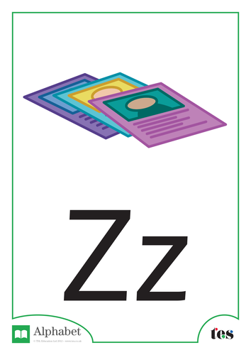 The Letter Z – Toys Theme