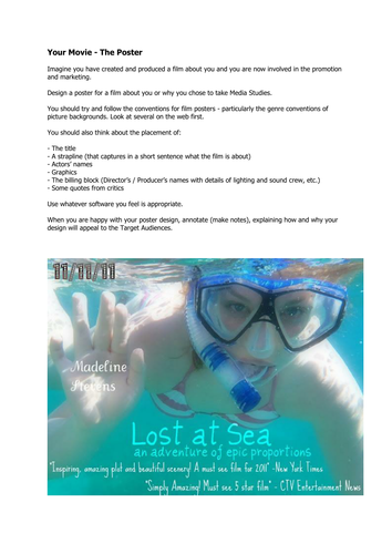 Movie Poster Ice breaker