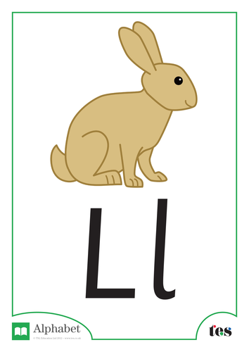 The Letter L - Pets Theme