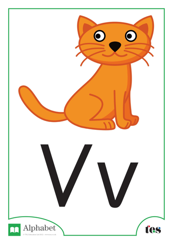 The Letter V - Pets Theme