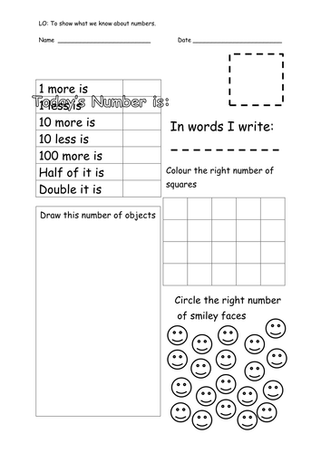 Today's number is...