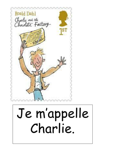 Roald Dahl characters in French