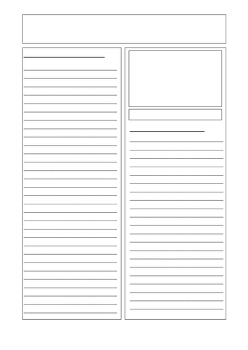 newspaper-template-teaching-resources