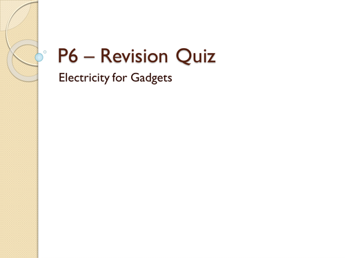 OCR Physics B Revision for P6