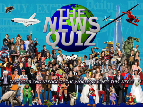 The News Quiz 17th - 21st September 2012