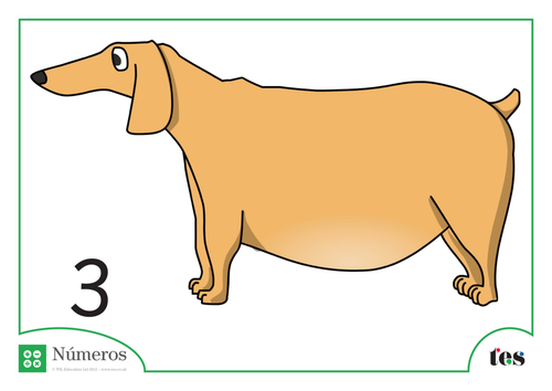 Cartulinas con Plastilina - Tema Perro 1-5