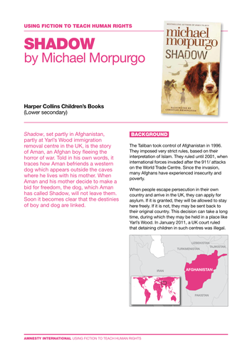 Shadow by Michael Morpurgo